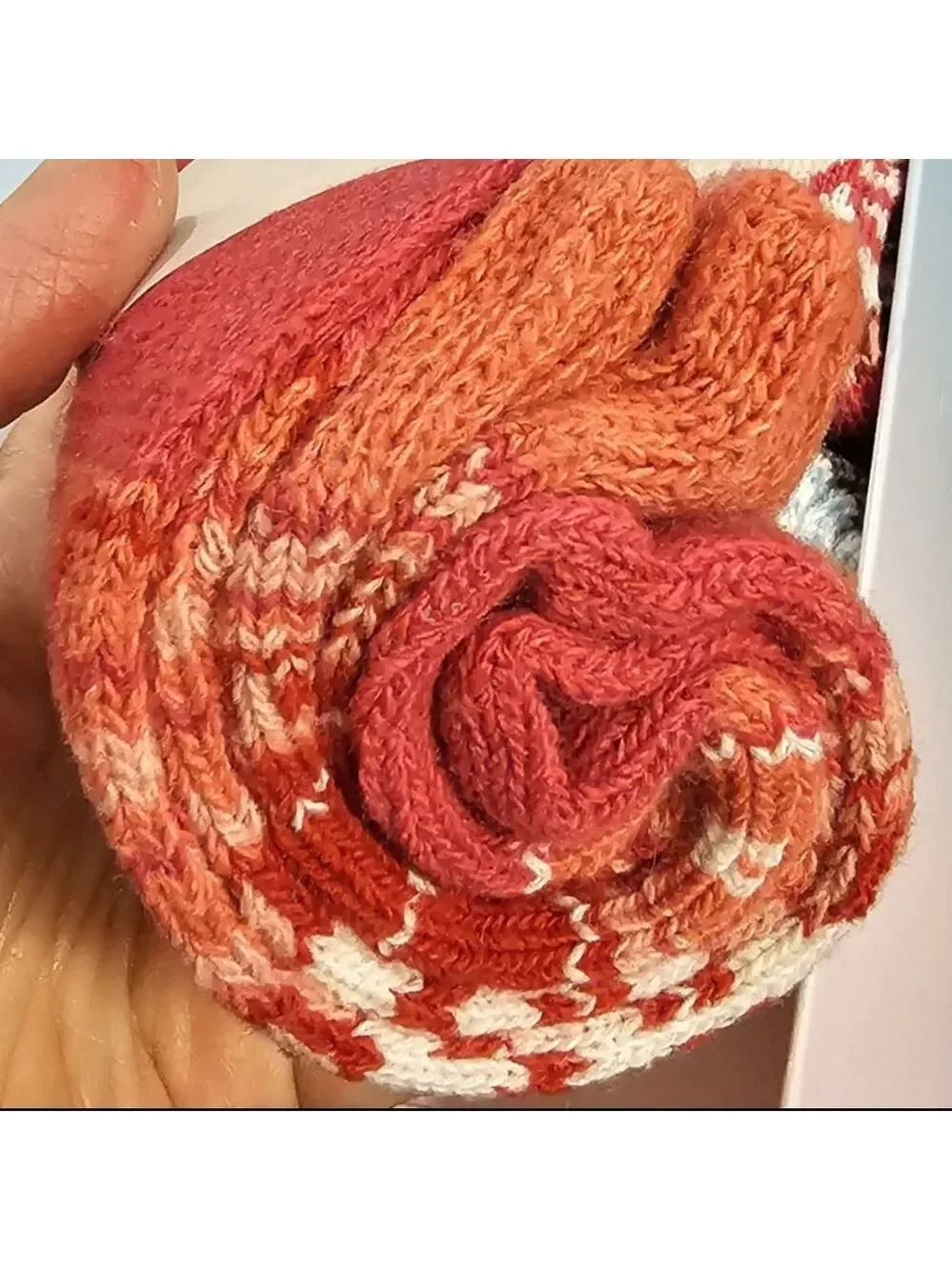 Vibrant Womens Wool-look Patterned Socks Set
